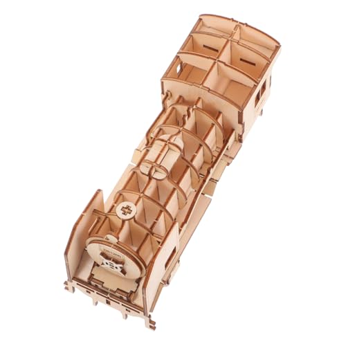 FUNNETOYU Holzpuzzle Zug DIY Handgefertigtes Holzmodell Lernspielzeug für Hand Auge Koordination und Kreativität FUNNETOYU Holzpuzzle Zug DIY Handgefertigtes Holzmodell Lernspielzeug für Hand Auge Koordination und Kreativität von FUNNETOYU