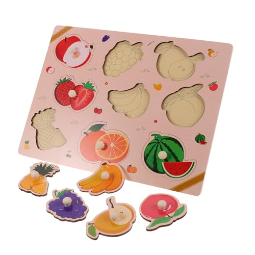 FUNNETOYU Holzpuzzle für Kleinkinder Jahre Großes Lernspielzeug mit Bunten Früchten Sicher und Langlebig Fördert Hand Auge Koordination und Logisches Denken Pädagogisches für Vorschulkinder FUNNETOYU Holzpuzzle für Kleinkinder Jahre Großes Lernspielzeug mit Bunten Früchten Sicher und Langlebig Fördert Hand Auge Koordination und Logisches Denken Pädagogisches für Vorschulkinder von FUNNETOYU
