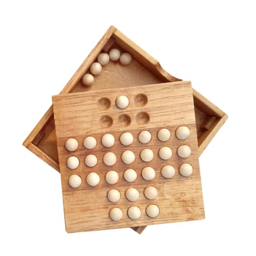FUNNETOYU Holzspielzeug Denkspiel Erwachsenen Brettspiel aus Holz Intelligenzfördernd Geduldsspiel Kognitive Fähigkeit Lernspiel für Familien Freunde FUNNETOYU Holzspielzeug Denkspiel Erwachsenen Brettspiel aus Holz Intelligenzfördernd Geduldsspiel Kognitive Fähigkeit Lernspiel für Familien Freunde von FUNNETOYU