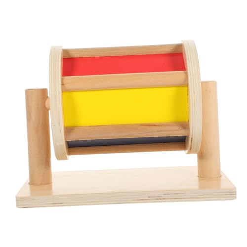 FUNNETOYU Holztrommel für Textil Montessori Lernspielzeug zur Frühkindlichen und Sicher Verarbeitet Fördert Feinmotorik Farberkennung Nachhaltiges Holzspielzeug für Jungen und Mädchen FUNNETOYU Holztrommel für Textil Montessori Lernspielzeug zur Frühkindlichen und Sicher Verarbeitet Fördert Feinmotorik Farberkennung Nachhaltiges Holzspielzeug für Jungen und Mädchen von FUNNETOYU