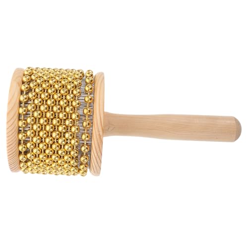 FUNNETOYU Kleine Cabasa Percussion mit Holzgriff Robustes Latin Shaker Instrument für Anfänger Tragbar und Langlebig für Jazz und Weltmusik Auftritte Exotischer Klang für Band und Bühne FUNNETOYU Kleine Cabasa Percussion mit Holzgriff Robustes Latin Shaker Instrument für Anfänger Tragbar und Langlebig für Jazz und Weltmusik Auftritte Exotischer Klang für Band und Bühne von FUNNETOYU