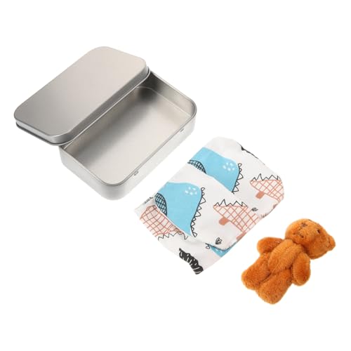 FUNNETOYU Kleiner Plüschbär Dose Weiches Kuscheltier Mini Stofftier für Kindergeburtstag Wohn und Kinderzimmerdekoration Leichter als und DIY Bastelornament FUNNETOYU Kleiner Plüschbär Dose Weiches Kuscheltier Mini Stofftier für Kindergeburtstag Wohn und Kinderzimmerdekoration Leichter als und DIY Bastelornament von FUNNETOYU