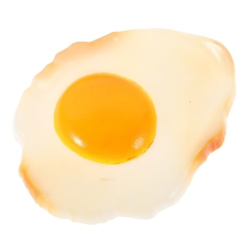 FUNNETOYU Lebensechtes Spiegelei Modell PVC Realistische Gefälschte Spiegeleierform Langlebiges Food Display Modell für Fotografie Küchendekor Filmrequisiten und Vorschulunterricht FUNNETOYU Lebensechtes Spiegelei Modell PVC Realistische Gefälschte Spiegeleierform Langlebiges Food Display Modell für Fotografie Küchendekor Filmrequisiten und Vorschulunterricht von FUNNETOYU