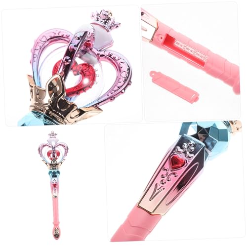 FUNNETOYU Leuchtender Musik Zauberstab für drehende Lichtfunktion fröhliche Klänge und fantasievolles Cosplay Requisit für Geburtstagsfeiern und Rollenspiele FUNNETOYU Leuchtender Musik Zauberstab für drehende Lichtfunktion fröhliche Klänge und fantasievolles Cosplay Requisit für Geburtstagsfeiern und Rollenspiele von FUNNETOYU