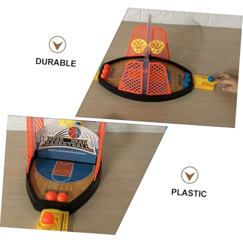 FUNNETOYU Mini Basketballspielzeug Interaktives Indoor Tischspiel für Doppelseitiges Handliches Wurfspiel aus Stabilem Kindersicherem Kunststoff Fördert Geschicklichkeit und Familienzeit FUNNETOYU Mini Basketballspielzeug Interaktives Indoor Tischspiel für Doppelseitiges Handliches Wurfspiel aus Stabilem Kindersicherem Kunststoff Fördert Geschicklichkeit und Familienzeit von FUNNETOYU