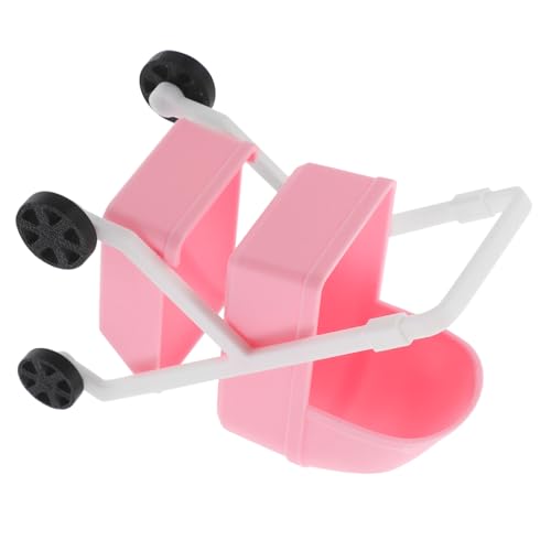 FUNNETOYU Miniatur Kinderwagen für Puppenhaus Detailgetreu Rosa Babywagen Simulation Fördert Kreativität und Fantasievolles Rollenspiel FUNNETOYU Miniatur Kinderwagen für Puppenhaus Detailgetreu Rosa Babywagen Simulation Fördert Kreativität und Fantasievolles Rollenspiel von FUNNETOYU