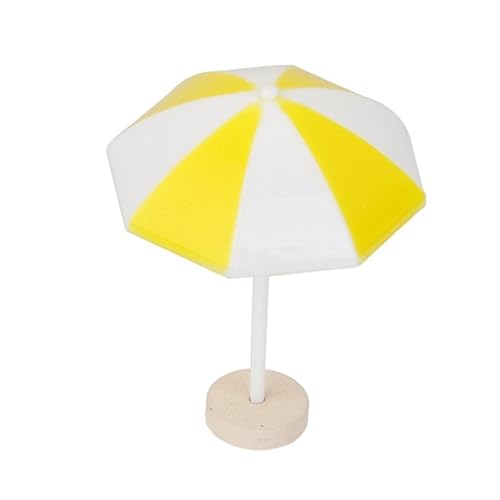 FUNNETOYU Miniatur Mikrolandschaft Sonnenschirm Gelb Realistische Miniatur Stranddeko für DIY Feengarten Terrarien und Puppenhaus Feine Verarbeitung Geeignet für Kleine Garten Wohnszenen FUNNETOYU Miniatur Mikrolandschaft Sonnenschirm Gelb Realistische Miniatur Stranddeko für DIY Feengarten Terrarien und Puppenhaus Feine Verarbeitung Geeignet für Kleine Garten Wohnszenen von FUNNETOYU