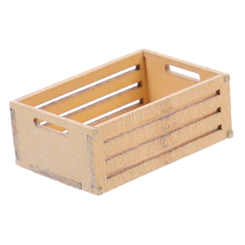 FUNNETOYU Miniatur Puppenhaus Aufbewahrungskorb aus Holz Kleines Dekoratives Körbchen für Puppenhaus Möbel Langlebiges Miniatur Zubehör für Kreative Micro Szenen Naturfarbenes Design Feine FUNNETOYU Miniatur Puppenhaus Aufbewahrungskorb aus Holz Kleines Dekoratives Körbchen für Puppenhaus Möbel Langlebiges Miniatur Zubehör für Kreative Micro Szenen Naturfarbenes Design Feine von FUNNETOYU