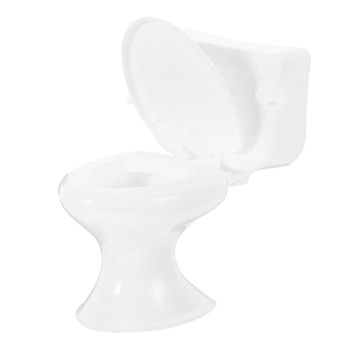 FUNNETOYU Miniatur Puppenhaus Toilette Weiß Realistisches Badezimmer Zubehör Kleines Modell für Rollenspiele Detailgetreue Miniatur Einrichtung Geeignet für Puppenhaus Badezimmer Dekoration FUNNETOYU Miniatur Puppenhaus Toilette Weiß Realistisches Badezimmer Zubehör Kleines Modell für Rollenspiele Detailgetreue Miniatur Einrichtung Geeignet für Puppenhaus Badezimmer Dekoration von FUNNETOYU