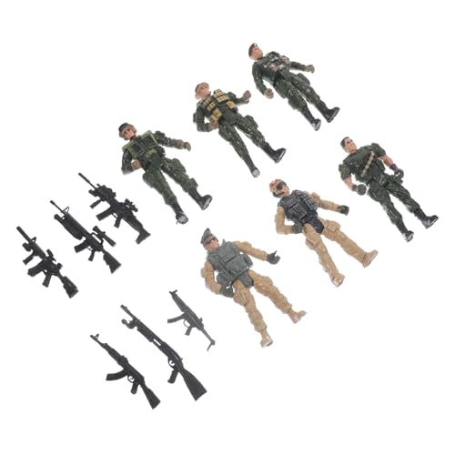 FUNNETOYU Miniatur Soldaten Modellset Teilig Realistische Militärfiguren für Sandtisch Detailgetreu Gestaltete Mini Soldaten Spielfiguren Geeignet für Diorama und Sammlung Robustes FUNNETOYU Miniatur Soldaten Modellset Teilig Realistische Militärfiguren für Sandtisch Detailgetreu Gestaltete Mini Soldaten Spielfiguren Geeignet für Diorama und Sammlung Robustes von FUNNETOYU