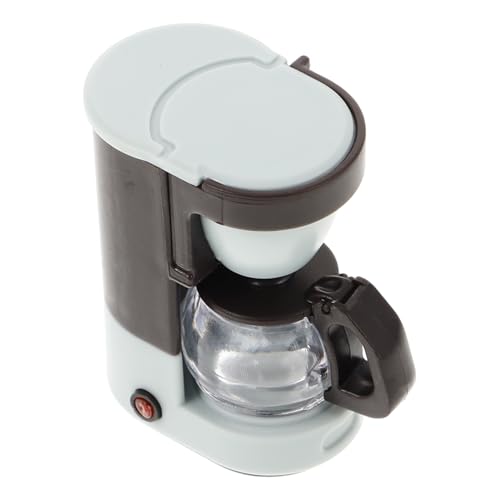 FUNNETOYU Modell Kaffeemaschine Miniatur Puppenhaus Teetasse Küchenzubehör Für Puppenstuben Mini-puppenhauszubehör Kleines Puppenhaus Zubehör Mini-küchenzubehör Plastik von FUNNETOYU