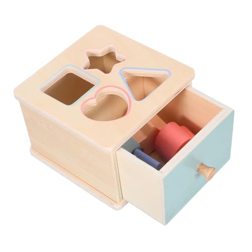 FUNNETOYU Montessori Farb und Formsortierbox Holzspielzeug für Kleinkinder Frühpädagogisches Lernspielzeug Feinmotorik Problemlösung und Farberkennung FUNNETOYU Montessori Farb und Formsortierbox Holzspielzeug für Kleinkinder Frühpädagogisches Lernspielzeug Feinmotorik Problemlösung und Farberkennung von FUNNETOYU