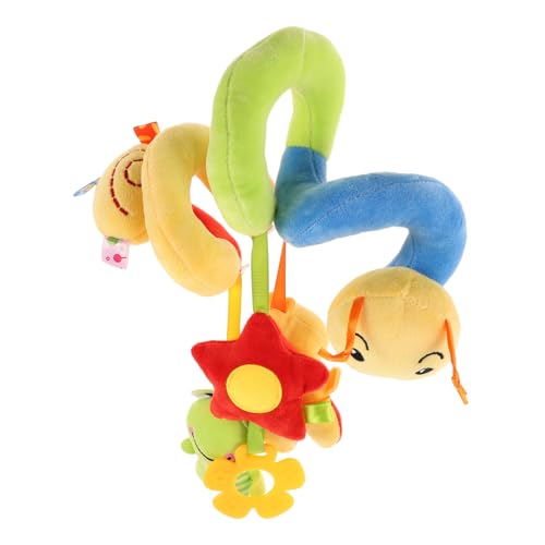 FUNNETOYU Multifunktionale Spirale Babyspielzeug mit Rassel und Sicher für Kinderwagen und Babybett Leicht zu Befestigen Farbenfroh für Monate Junge Mädchen als Greif Hängespielzeug FUNNETOYU Multifunktionale Spirale Babyspielzeug mit Rassel und Sicher für Kinderwagen und Babybett Leicht zu Befestigen Farbenfroh für Monate Junge Mädchen als Greif Hängespielzeug von FUNNETOYU