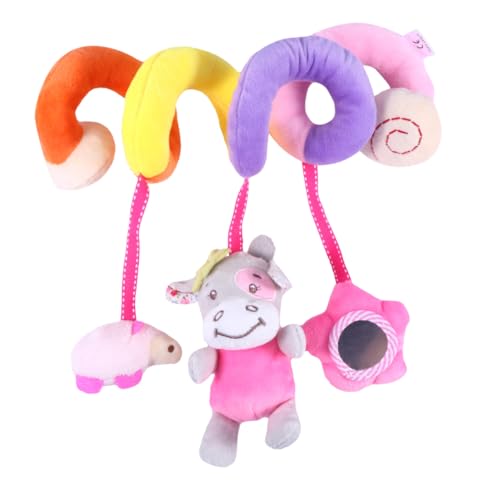 FUNNETOYU Multifunktionales mit Glocke Weiches Plüschmaterial zum Aufhängen an Kinderwagen Babybett oder Autositz Farbenfrohes Greifspiel Beißspielzeug für Jungen und Mädchen Ab Geburt FUNNETOYU Multifunktionales mit Glocke Weiches Plüschmaterial zum Aufhängen an Kinderwagen Babybett oder Autositz Farbenfrohes Greifspiel Beißspielzeug für Jungen und Mädchen Ab Geburt von FUNNETOYU