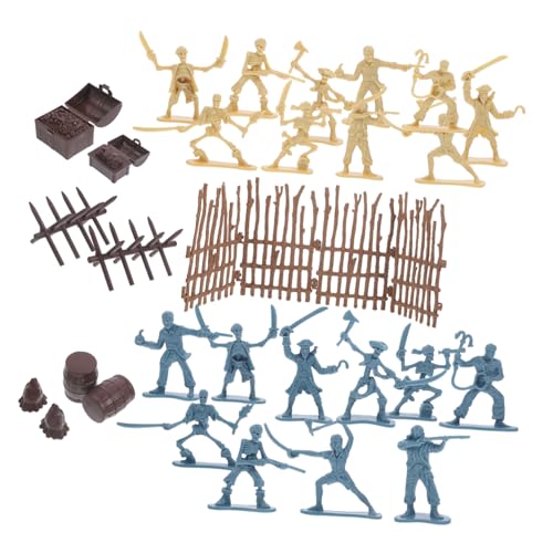 FUNNETOYU Piraten Soldaten Set Teilig Mini Kunststoff Figuren Spielset für Rollenspiele Jungen Mädchen Sicher Glatte Oberfläche Kreative Fantasie FUNNETOYU Piraten Soldaten Set Teilig Mini Kunststoff Figuren Spielset für Rollenspiele Jungen Mädchen Sicher Glatte Oberfläche Kreative Fantasie von FUNNETOYU