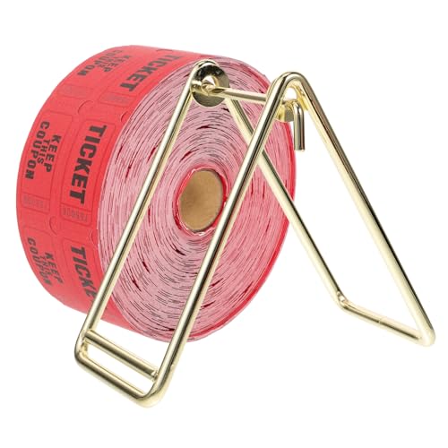 FUNNETOYU Raffle Ticket Rolle mit Stabilem Eisenspender für Tombola Karneval Party Veranstaltungen Vielseitig Einsetzbar Langlebig FUNNETOYU Raffle Ticket Rolle mit Stabilem Eisenspender für Tombola Karneval Party Veranstaltungen Vielseitig Einsetzbar Langlebig von FUNNETOYU