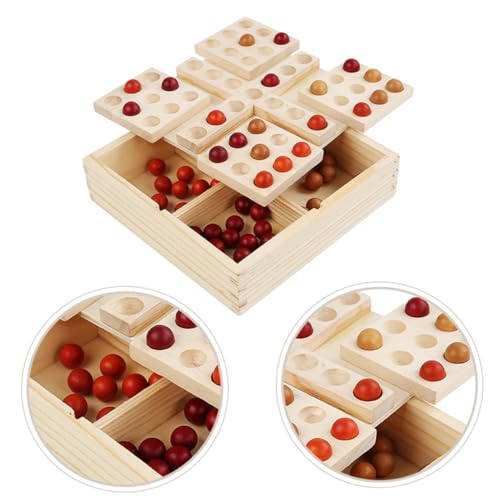 FUNNETOYU Rotierendes Fünf gewinnt Spiel Holzbrett Spielbrett Drehbar Pädagogisches Gesellschaftsspiel für Spieler Interaktives Denkspiel Intelligenz und Koordination FUNNETOYU Rotierendes Fünf gewinnt Spiel Holzbrett Spielbrett Drehbar Pädagogisches Gesellschaftsspiel für Spieler Interaktives Denkspiel Intelligenz und Koordination von FUNNETOYU