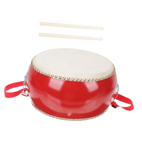 FUNNETOYU Schlagzeug Cowhide Trommel mit Schlägel und Tragegurt Pädagogisches Percussion Musikinstrument für Musikbildung und Frühes Lernen Langlebig und Sicher FUNNETOYU Schlagzeug Cowhide Trommel mit Schlägel und Tragegurt Pädagogisches Percussion Musikinstrument für Musikbildung und Frühes Lernen Langlebig und Sicher von FUNNETOYU