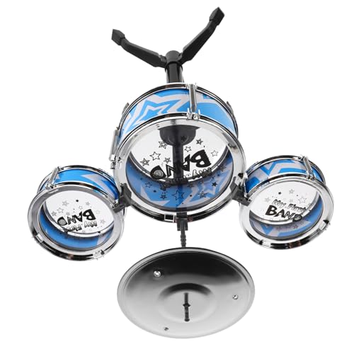 FUNNETOYU Schlagzeug Set Realistisches Jazz Drumset für Jungen und Mädchen Trommel Set mit Lebensechtem Design Pädagogisches Musikinstrument Fördert Musikalische Früherziehung FUNNETOYU Schlagzeug Set Realistisches Jazz Drumset für Jungen und Mädchen Trommel Set mit Lebensechtem Design Pädagogisches Musikinstrument Fördert Musikalische Früherziehung von FUNNETOYU