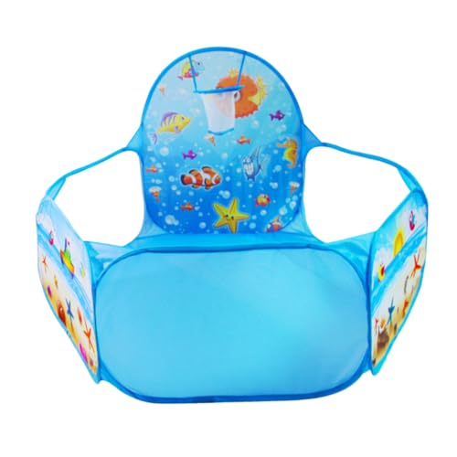 FUNNETOYU Spielzelt Spielbereich mit Basketballkorb Faltbar Hexagonal Design Leicht zu Reinigen für Drinnen und Draußen Geeignet für Jungen und Mädchen Moderater Platzbedarf Spielerischer FUNNETOYU Spielzelt Spielbereich mit Basketballkorb Faltbar Hexagonal Design Leicht zu Reinigen für Drinnen und Draußen Geeignet für Jungen und Mädchen Moderater Platzbedarf Spielerischer von FUNNETOYU