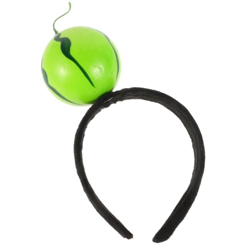 FUNNETOYU Stirnband Wassermelone Wassermelonen-stirnband Für Party Kostüm Stirnbänder Obst-stirnbänder Für Wassermelonen-stirnbänder Wassermelonen-haar-accessoires Obststirnband Stoff von FUNNETOYU