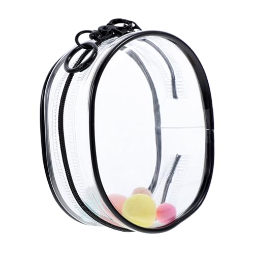 FUNNETOYU Transparente PVC Puppen Aufbewahrungstasche Kleine Tragbare Spielzeugtasche mit Reißverschluss und Schlüsselanhänger Weicher Schutz für Puppen und Mini Figuren Unterwegs FUNNETOYU Transparente PVC Puppen Aufbewahrungstasche Kleine Tragbare Spielzeugtasche mit Reißverschluss und Schlüsselanhänger Weicher Schutz für Puppen und Mini Figuren Unterwegs von FUNNETOYU