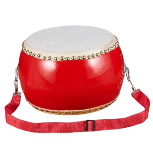 FUNNETOYU Trommel Percussion Instrument aus Kuhleder mit Schlägeln und Tragegurt Pädagogisches Holzspielzeug Hand Auge Koordination und Musiksinn für Kleinkinder FUNNETOYU Trommel Percussion Instrument aus Kuhleder mit Schlägeln und Tragegurt Pädagogisches Holzspielzeug Hand Auge Koordination und Musiksinn für Kleinkinder von FUNNETOYU