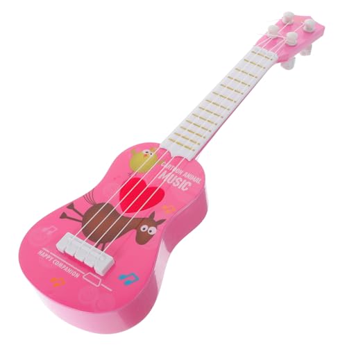 FUNNETOYU Ukulele Musikinstrument mit Cartoon Motiv Robust und Formstabil Pädagogisch Rhythmus und Musikinteresse Ukulele für Kleinkinder FUNNETOYU Ukulele Musikinstrument mit Cartoon Motiv Robust und Formstabil Pädagogisch Rhythmus und Musikinteresse Ukulele für Kleinkinder von FUNNETOYU