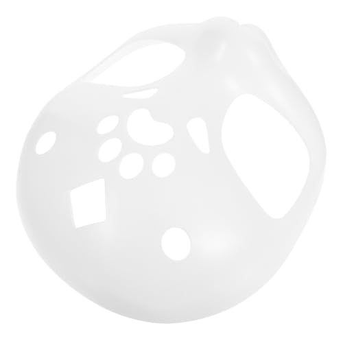 FUNNETOYU Unbemalte Weiße Fursuit-maske Kunststoffbasis DIY Furry Kostüm Zubehör für Cosplay Halloween Maskenball Weiche Langlebige Tiermaske für Kreative Kostümgestaltung FUNNETOYU Unbemalte Weiße Fursuit-maske Kunststoffbasis DIY Furry Kostüm Zubehör für Cosplay Halloween Maskenball Weiche Langlebige Tiermaske für Kreative Kostümgestaltung von FUNNETOYU