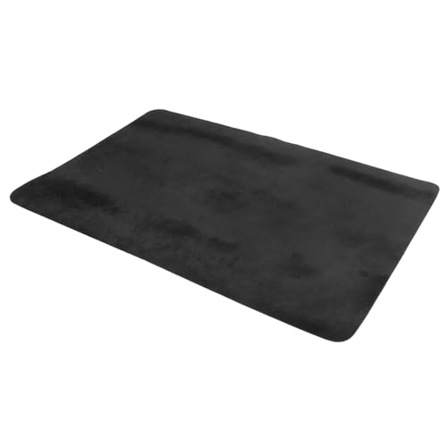 FUNNETOYU Zauberkartenmatte Trockenmatte Für Küchentheke Pokerpad Kartenboxen Für Sammelkarten Kaffee Tamper Matte Zauberer-mattenunterlage Spiel Küchentrockenmatte Münze Black Stoff von FUNNETOYU