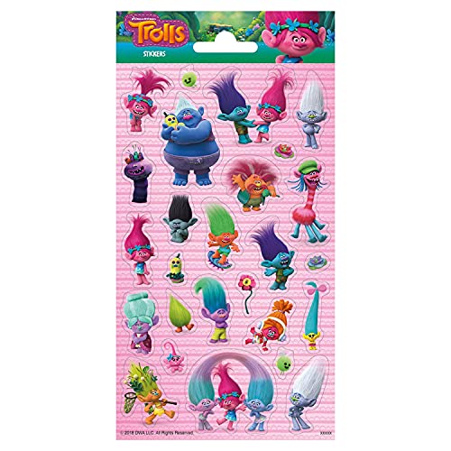 FUNNY PRODUCTS 100617 3D-Trolls, Mehrfarbig von FUNNY PRODUCTS