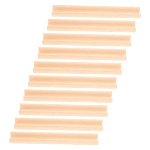 FUNOMOCYA 10 Stück Teiliges Holz Domino Racks DIY Buchstabenständer mit Glatten Kanten Praktisches Domino Halter Tablett für Familienspiele und Lernspiele mit Buchstaben FUNOMOCYA 10 Stück Teiliges Holz Domino Racks DIY Buchstabenständer mit Glatten Kanten Praktisches Domino Halter Tablett für Familienspiele und Lernspiele mit Buchstaben von FUNOMOCYA