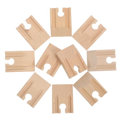 FUNOMOCYA 10 Stück Teiliges Holzschienen Stabile und Langlebige Holzeisenbahn Gleis erweiterung Glatte Oberfläche Realistische Zugstrecke für Familien Partys und Spielspaß im Innen FUNOMOCYA 10 Stück Teiliges Holzschienen Stabile und Langlebige Holzeisenbahn Gleis erweiterung Glatte Oberfläche Realistische Zugstrecke für Familien Partys und Spielspaß im Innen von FUNOMOCYA