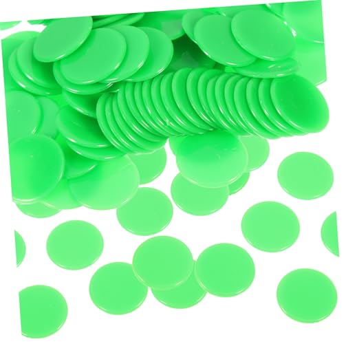 FUNOMOCYA 100 Stück Grüne Bingo Chips Spielsteine Zählmünzen für Bingo Partyzubehör und Lernspiele Langlebige Zählchips für Brettspiele und Mathematik Übungen FUNOMOCYA 100 Stück Grüne Bingo Chips Spielsteine Zählmünzen für Bingo Partyzubehör und Lernspiele Langlebige Zählchips für Brettspiele und Mathematik Übungen von FUNOMOCYA