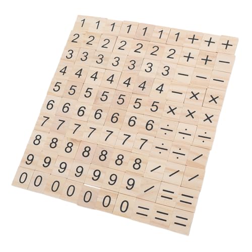 FUNOMOCYA 100 Stück Kleine Holzplättchen Zahlen Montessori Lernspielzeug DIY Bastelset für Mathe Übung Pädagogische Zahlenkarten Holz für Kreative Projekte FUNOMOCYA 100 Stück Kleine Holzplättchen Zahlen Montessori Lernspielzeug DIY Bastelset für Mathe Übung Pädagogische Zahlenkarten Holz für Kreative Projekte von FUNOMOCYA