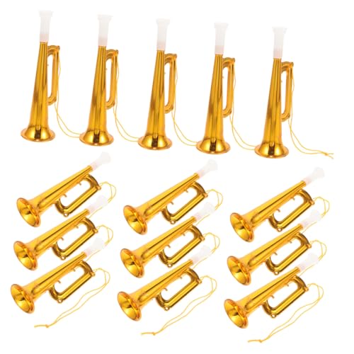 FUNOMOCYA 15 Stück Teiliges Trompeten spielzeugset aus Robustem Kunststoff Lautes Soundinstrument für Kreatives Lernspielzeug für Geburtstagsfeiern Sportevents und Party Stimmung Tragbar FUNOMOCYA 15 Stück Teiliges Trompeten spielzeugset aus Robustem Kunststoff Lautes Soundinstrument für Kreatives Lernspielzeug für Geburtstagsfeiern Sportevents und Party Stimmung Tragbar von FUNOMOCYA