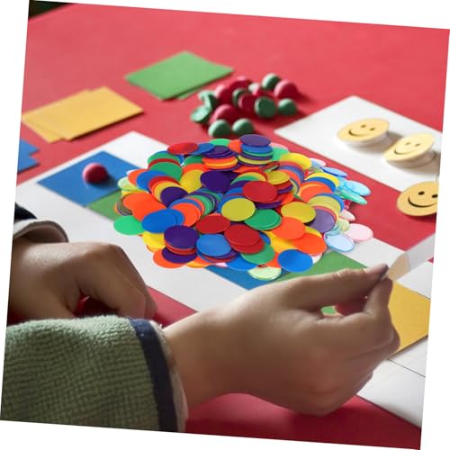 FUNOMOCYA 180 Stück Teiliges Bingo Chips aus Acryl Bunte Spielsteine für Partyspiele und Mathe Lernaktivitäten Robuste Zählchips mit Glatten Kanten als Spielchips für Brettspiele und FUNOMOCYA 180 Stück Teiliges Bingo Chips aus Acryl Bunte Spielsteine für Partyspiele und Mathe Lernaktivitäten Robuste Zählchips mit Glatten Kanten als Spielchips für Brettspiele und von FUNOMOCYA