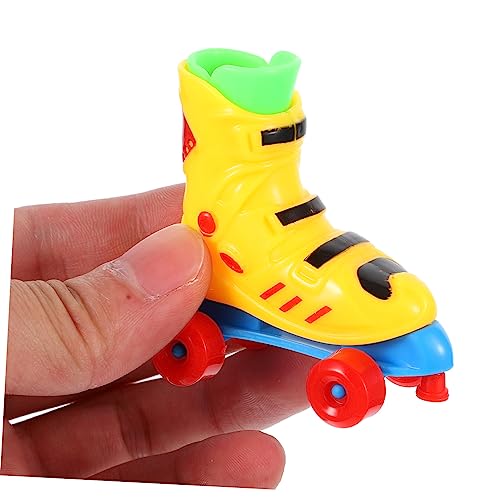 FUNOMOCYA 2 Paar Bunte Finger Rollschuhe Realistische Miniatur Rollschuhe aus Langlebigem Kunststoff Stressabbauendes Gleitfähiges Finger Skateboard für Erwachsene Zufällige Zufällige Farbe FUNOMOCYA 2 Paar Bunte Finger Rollschuhe Realistische Miniatur Rollschuhe aus Langlebigem Kunststoff Stressabbauendes Gleitfähiges Finger Skateboard für Erwachsene Zufällige Zufällige Farbe von FUNOMOCYA