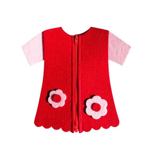 FUNOMOCYA 2 STÜCK Teiliges DIY Knopf Reißverschluss Vliesstoff für Kleinkinder Fördert Feinmotorik Konzentration und Hand Auge koordination Pädagogisch Wertvolles Lernspielzeug für Jungen FUNOMOCYA 2 STÜCK Teiliges DIY Knopf Reißverschluss Vliesstoff für Kleinkinder Fördert Feinmotorik Konzentration und Hand Auge koordination Pädagogisch Wertvolles Lernspielzeug für Jungen von FUNOMOCYA