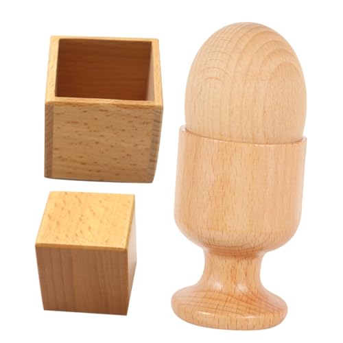 FUNOMOCYA 2 Sätze Hand Auge koordination Lernspielzeug mit Holz Ei und Eierbecher Holzbox und Würfel Montessori Lernhilfe für Eltern Junge Mädchen Spiel und Motorische Entwicklung FUNOMOCYA 2 Sätze Hand Auge koordination Lernspielzeug mit Holz Ei und Eierbecher Holzbox und Würfel Montessori Lernhilfe für Eltern Junge Mädchen Spiel und Motorische Entwicklung von FUNOMOCYA