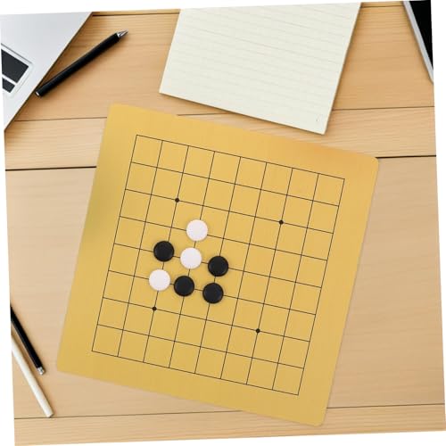 FUNOMOCYA 2 Sätze Tragbares und Doppel Seiten Holzbrett mit Plastiksteinen Lernspiel Gehirnentwicklung und Strategischem FUNOMOCYA 2 Sätze Tragbares und Doppel Seiten Holzbrett mit Plastiksteinen Lernspiel Gehirnentwicklung und Strategischem von FUNOMOCYA