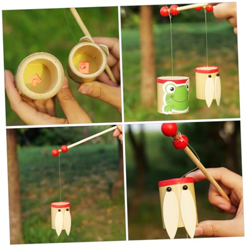 FUNOMOCYA 2 Stück Fröhliches Bambus Klangspielzeug mit Realistischem Zikaden Froschsound Pädagogisches Lernspielzeug für Kleinkinder Fördert Gehörentwicklung und Spielerische Frühbildung FUNOMOCYA 2 Stück Fröhliches Bambus Klangspielzeug mit Realistischem Zikaden Froschsound Pädagogisches Lernspielzeug für Kleinkinder Fördert Gehörentwicklung und Spielerische Frühbildung von FUNOMOCYA