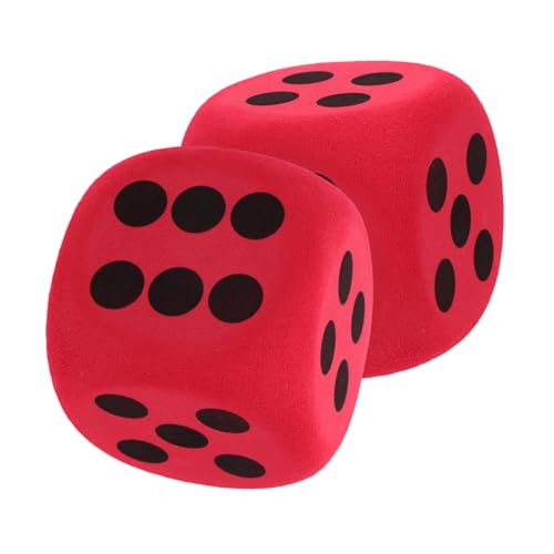 FUNOMOCYA 2 Stück Große Eva Schaumwürfel Set mit Abgerundeten Ecken für Lernspiele und Partyaktivitäten Sicher Leicht Vielseitig für Klassenzimmer und Gesellschaftsspiele FUNOMOCYA 2 Stück Große Eva Schaumwürfel Set mit Abgerundeten Ecken für Lernspiele und Partyaktivitäten Sicher Leicht Vielseitig für Klassenzimmer und Gesellschaftsspiele von FUNOMOCYA