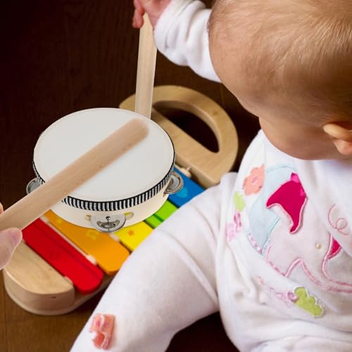 FUNOMOCYA 2 Stück Musik Rhythmussticks aus Premium Holz Sicher Abgerundete Enden Pädagogisches Schlaginstrument für Frühe Musikalische Bildung und Rhythmuslernen im Kindergarten FUNOMOCYA 2 Stück Musik Rhythmussticks aus Premium Holz Sicher Abgerundete Enden Pädagogisches Schlaginstrument für Frühe Musikalische Bildung und Rhythmuslernen im Kindergarten von FUNOMOCYA