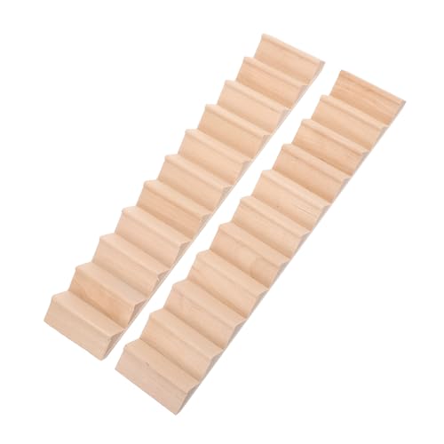 FUNOMOCYA 2 Stück Puppenhaus Stufig ohne Geländer Filigrane Miniaturtreppe für DIY Puppenhaus Dekoration Schlafzimmer Wohnzimmer Modellbau Zubehör FUNOMOCYA 2 Stück Puppenhaus Stufig ohne Geländer Filigrane Miniaturtreppe für DIY Puppenhaus Dekoration Schlafzimmer Wohnzimmer Modellbau Zubehör von FUNOMOCYA