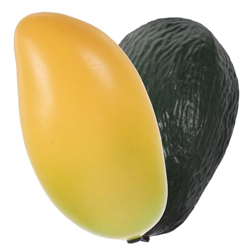 FUNOMOCYA 2 Stück Teiliges Obst Musikinstrument mit Realistischen Avocado Mango Shaker eiern Kinderfreundliche Orff rasseln für Rhythmusförderung und Motorische Entwicklung FUNOMOCYA 2 Stück Teiliges Obst Musikinstrument mit Realistischen Avocado Mango Shaker eiern Kinderfreundliche Orff rasseln für Rhythmusförderung und Motorische Entwicklung von FUNOMOCYA