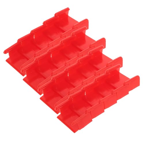 FUNOMOCYA 20 Stück Teiliges Rote Gleisklemmen für Modelleisenbahn Stabile Kunststoff Verbinder für Holzeisenbahn Sicheres Fixieren der Gleise Kompatibel mit Spielzeugeisenbahn FUNOMOCYA 20 Stück Teiliges Rote Gleisklemmen für Modelleisenbahn Stabile Kunststoff Verbinder für Holzeisenbahn Sicheres Fixieren der Gleise Kompatibel mit Spielzeugeisenbahn von FUNOMOCYA