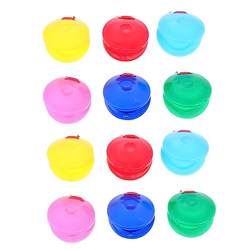 FUNOMOCYA 24 Stück Teiliges Buntes Kunststoff Castanets Pädagogisches Schlaginstrument für Sicher und Langlebig Fördert Sensorische Entwicklung und Musikalisches Lernen für Mädchen und FUNOMOCYA 24 Stück Teiliges Buntes Kunststoff Castanets Pädagogisches Schlaginstrument für Sicher und Langlebig Fördert Sensorische Entwicklung und Musikalisches Lernen für Mädchen und von FUNOMOCYA