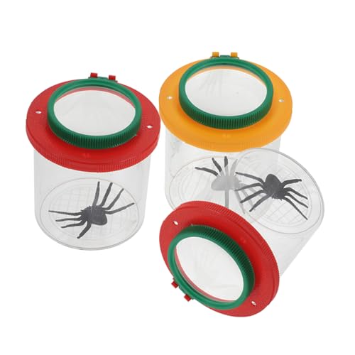 FUNOMOCYA 3 Stück Teiliges Beobachtungsset mit Lupenbecher und Vergrößerung Transparenter Insektenbeobachtungsbox für Outdoor Exploration und Lernspielzeug Geeignet für Kleine Forscher FUNOMOCYA 3 Stück Teiliges Beobachtungsset mit Lupenbecher und Vergrößerung Transparenter Insektenbeobachtungsbox für Outdoor Exploration und Lernspielzeug Geeignet für Kleine Forscher von FUNOMOCYA
