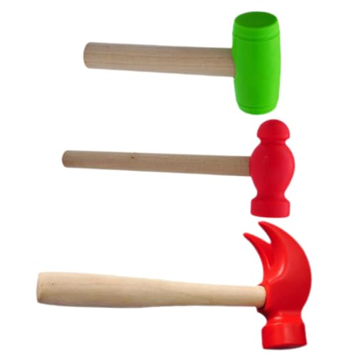 FUNOMOCYA 3 Stück Teiliges Hammer Holz Kindgerechte Kleine Hämmer Fördert Feinmotorik Hand Auge koordination und Greiffähigkeit Leicht und Sicher für Kreatives Lernspielzeug FUNOMOCYA 3 Stück Teiliges Hammer Holz Kindgerechte Kleine Hämmer Fördert Feinmotorik Hand Auge koordination und Greiffähigkeit Leicht und Sicher für Kreatives Lernspielzeug von FUNOMOCYA